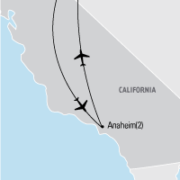 Map of the Anaheim Heritage Festival tour