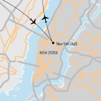 Map of the New York City Heritage Festival tour