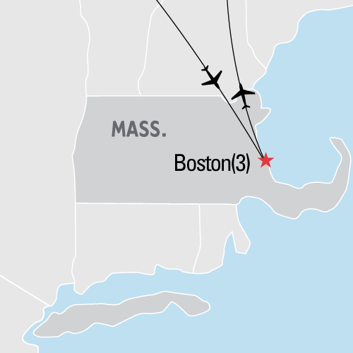 Map of the Boston Heritage Festival tour