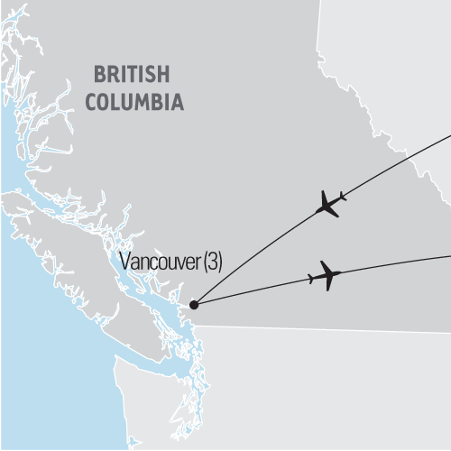 Map of the Vancouver Heritage Festival tour